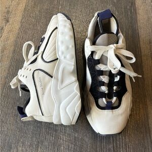 Acne White and Black Women's Sneakers